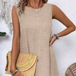 Smoke Gray Mini Dress